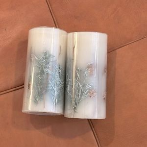 Christmas Pillar Candles
